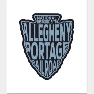 Allegheny Portage Railroad National Historic Site name arrowhead Posters and Art